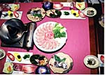 待望の金目鯛のしゃぶしゃぶ