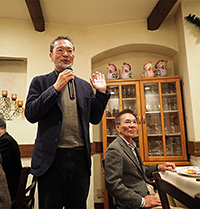 副館長自ら幹事です